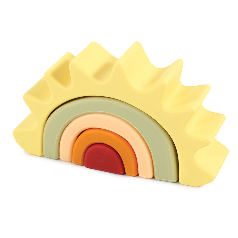 Hudson Baby Silicone Toy Arches, Sun
