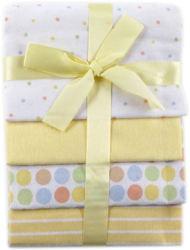 Luvable Friends Cotton Flannel Receiving Blankets –