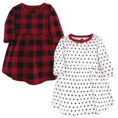 Hudson Baby Cotton Dresses, Classic Holiday
