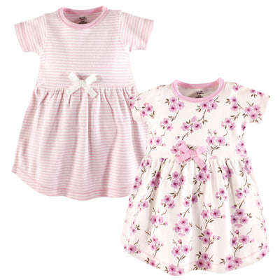 Touched by Nature Organic Cotton Short-Sleeve Dresses, Cherry Blossom