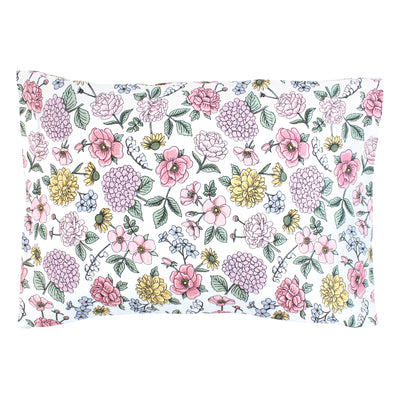 Hudson Baby Cotton Toddler Pillow Case, Vintage Blossom