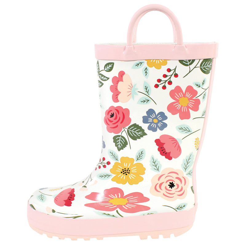 Hudson Baby Rain Boots, Modern Botanical