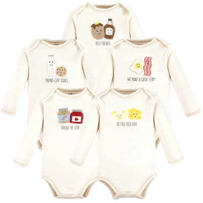 Touched by Nature Organic Cotton Long-Sleeve Bodysuits, Better Together