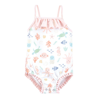 Hudson Baby Swimsuit, Pastel Sea