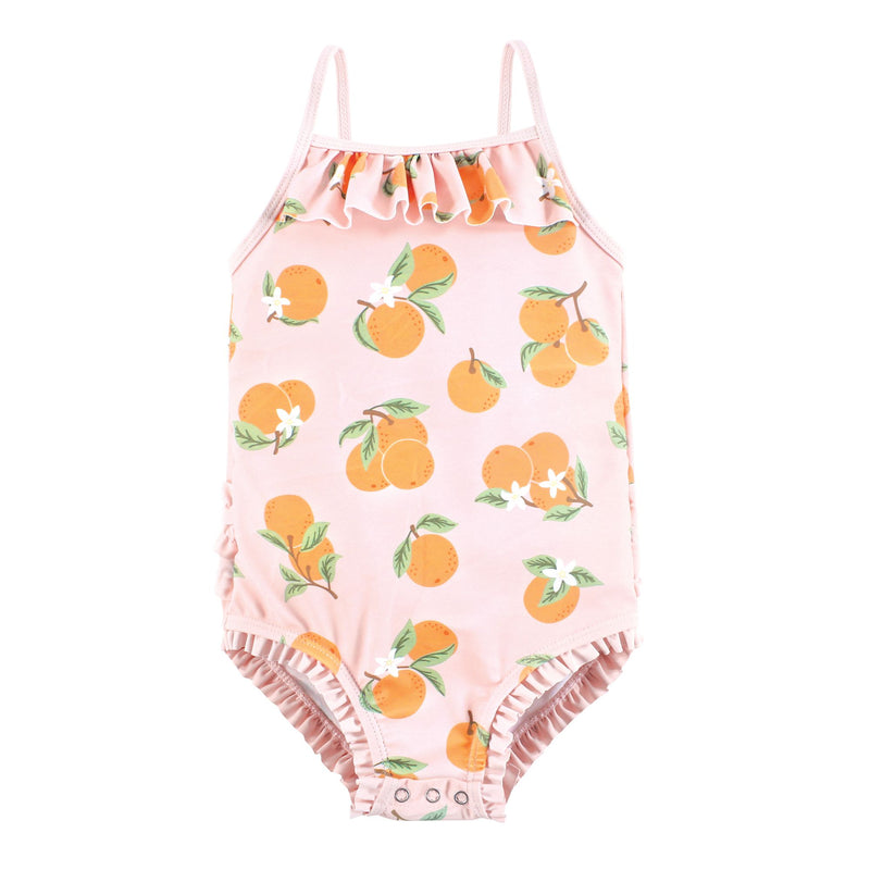 Hudson Baby Swimsuit, Citrus Orange