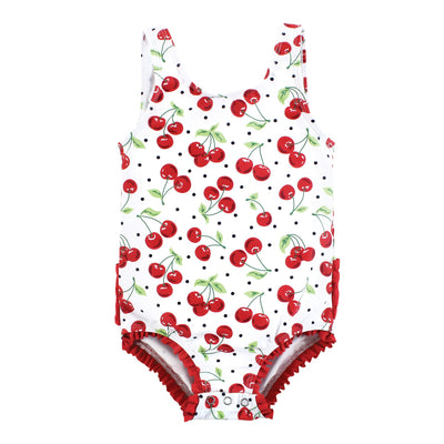 Hudson Baby Swimsuit, Cherries