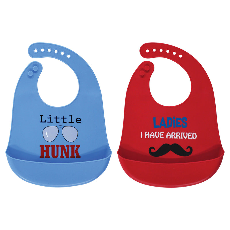 Luvable Friends Silicone Bibs, Ladies I Have Arrived