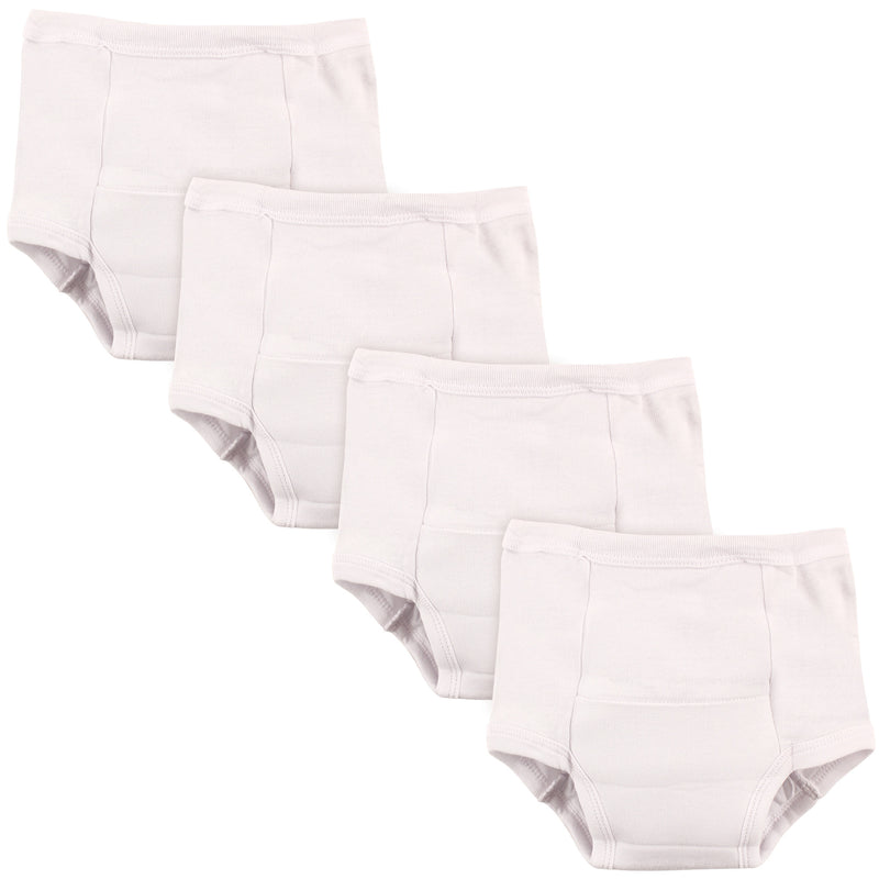 Luvable Friends Cotton Training Pants, White