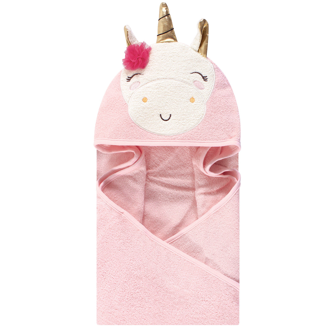 Baby Unicorn Large Hooded Towels Luvable Friends Cotton Animal