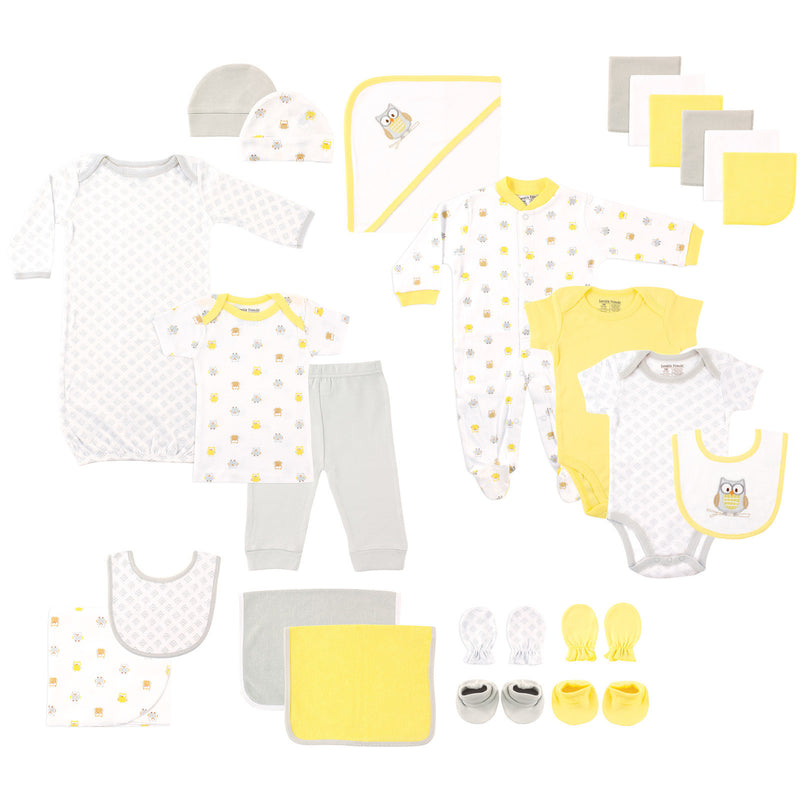Luvable Friends Layette Gift Cube, Owl