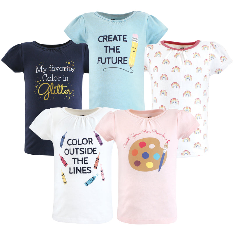 Hudson Baby Short Sleeve T-Shirts, Creativity