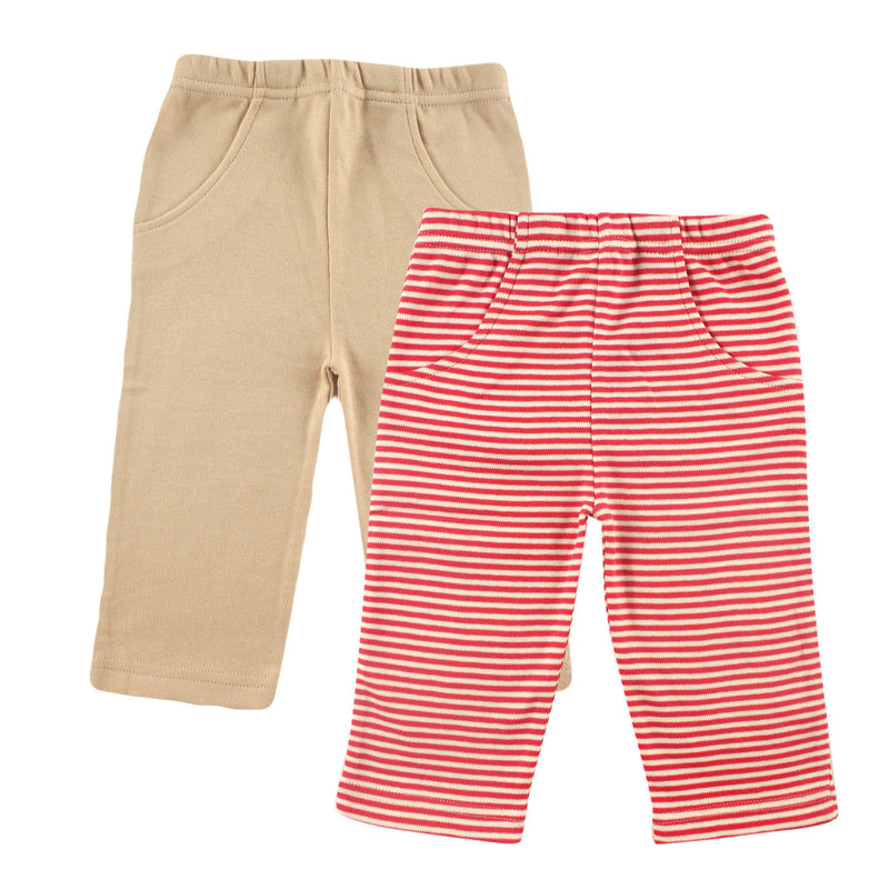 Touched by Nature Organic Cotton Pants, Red