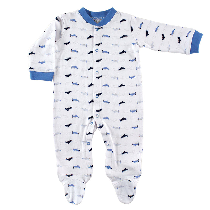 Luvable Friends Cotton Sleep and Play, Airplane
