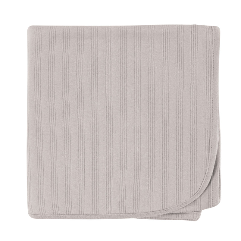 Touched by Nature Organic Cotton Swaddle, Receiving and Multi-purpose Blanket, Gray