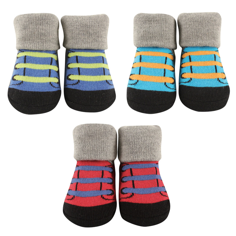 Luvable Friends Socks Giftset, Bright Shoes