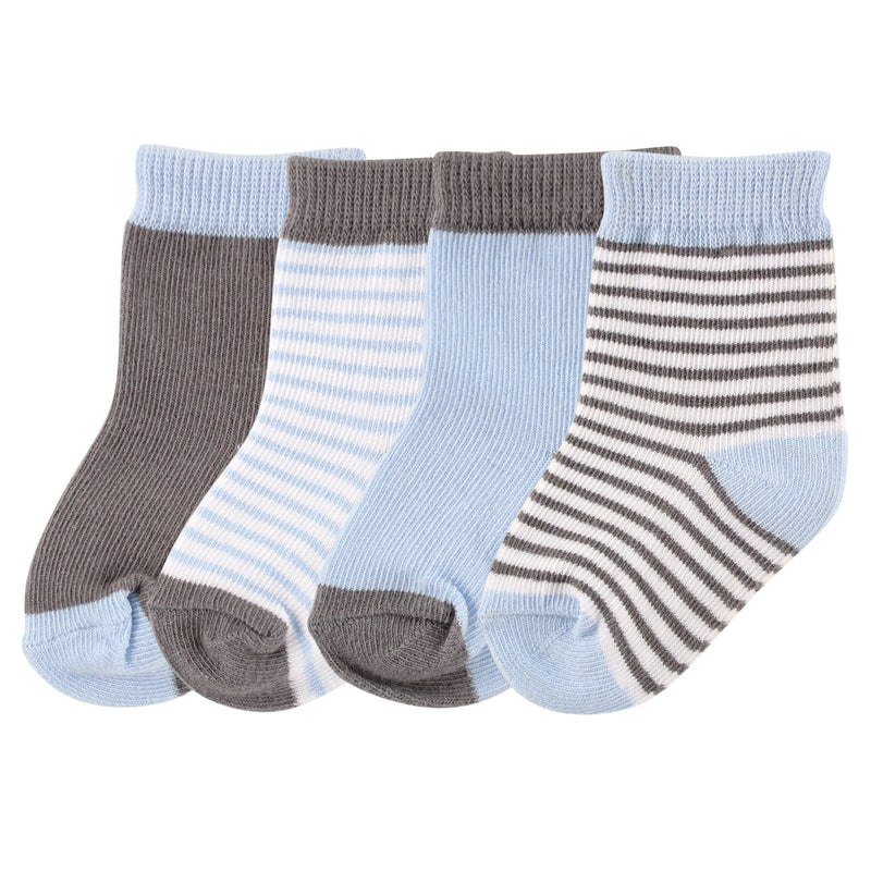 Luvable Friends Socks Set, Light Blue