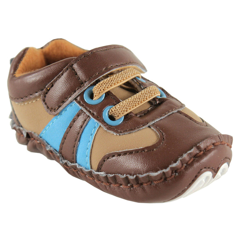 Luvable Friends Crib Shoes, Brown Explorer