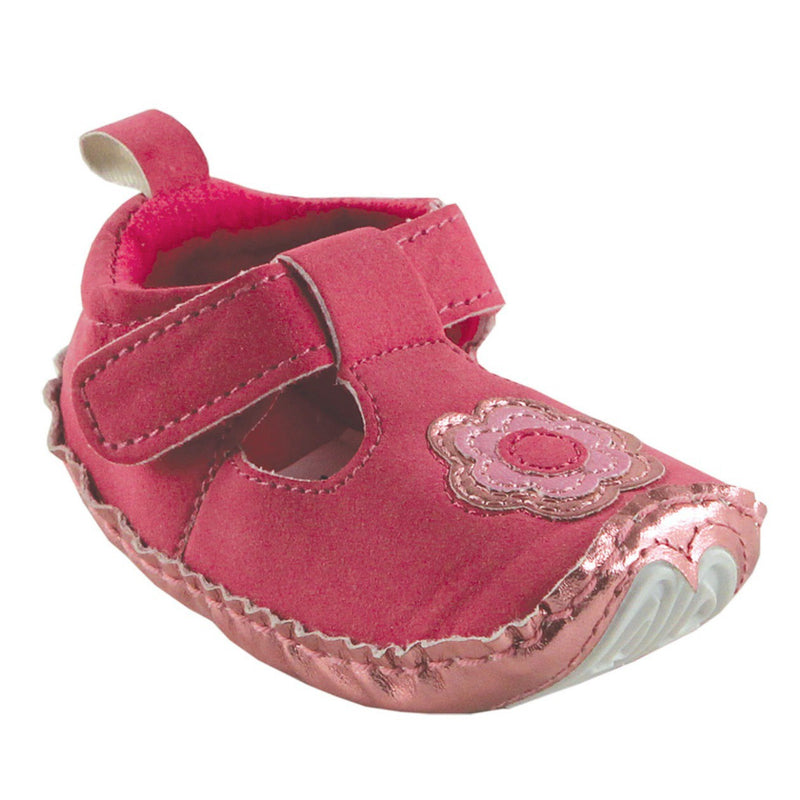 Luvable Friends Crib Shoes, Pink Mary Jane