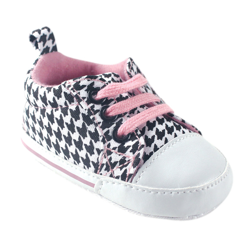 Luvable Friends Crib Shoes, Houndstooth