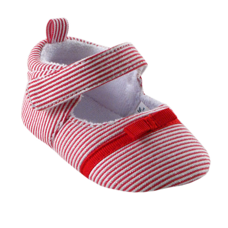 Luvable Friends Crib Shoes, Red