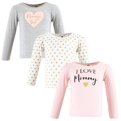 Hudson Baby Long Sleeve T-Shirts, Girl Mommy