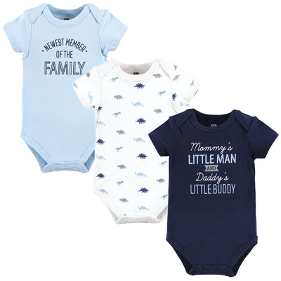 Hudson Baby Cotton Bodysuits, Newest Family Member