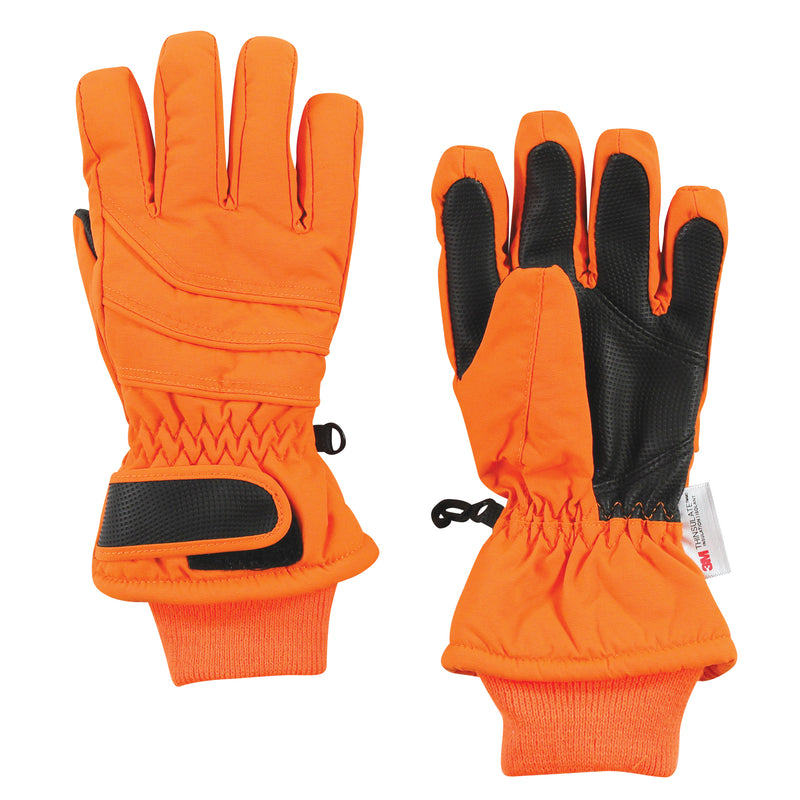 Hudson Baby Snow Gloves, Orange