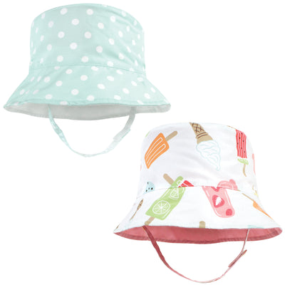 Hudson Baby Sun Protection Hat, Ice Cream Dot