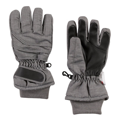 Hudson Baby Snow Gloves, Heather Charcoal