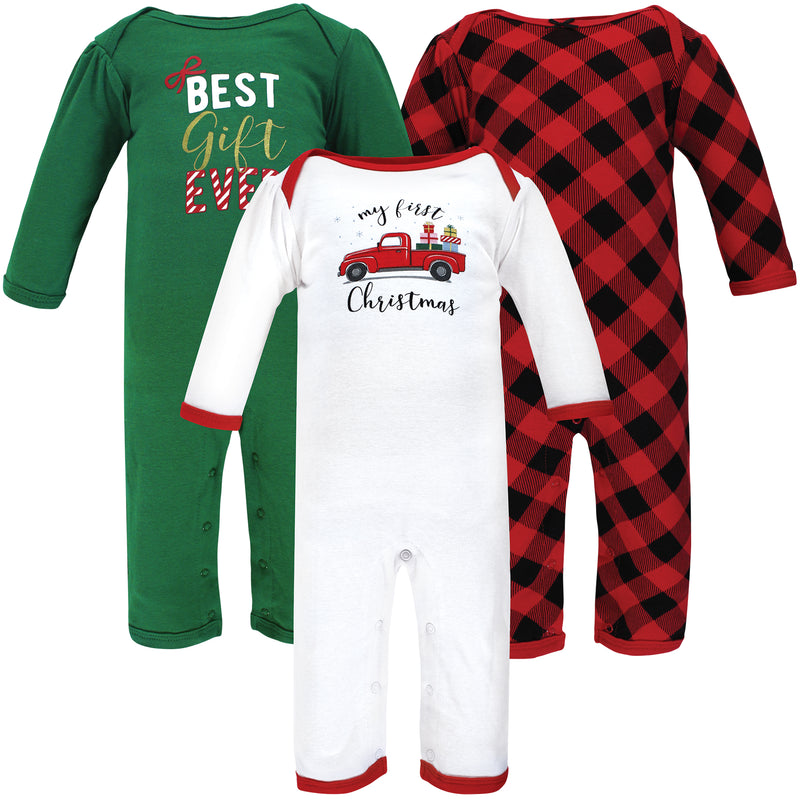 Hudson Baby Cotton Coveralls, Christmas Gift