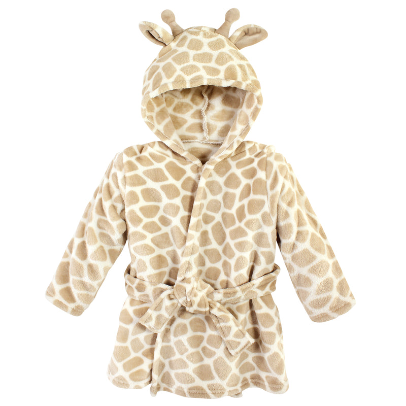 Hudson Baby Plush Pool and Beach Robe Cover-ups, Giraffe