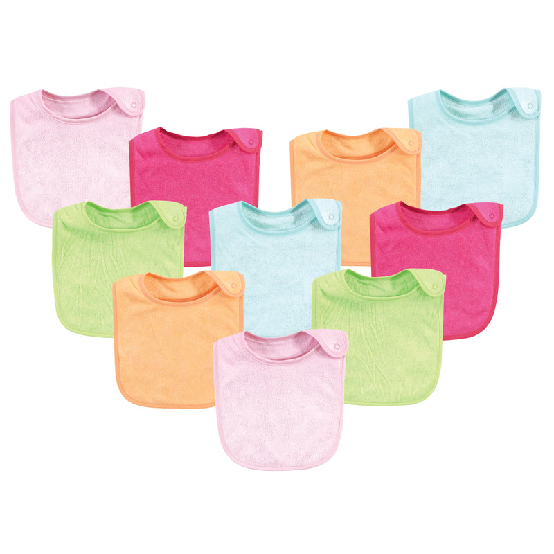 Hudson Baby Rayon from Bamboo Terry Bibs, Tropical