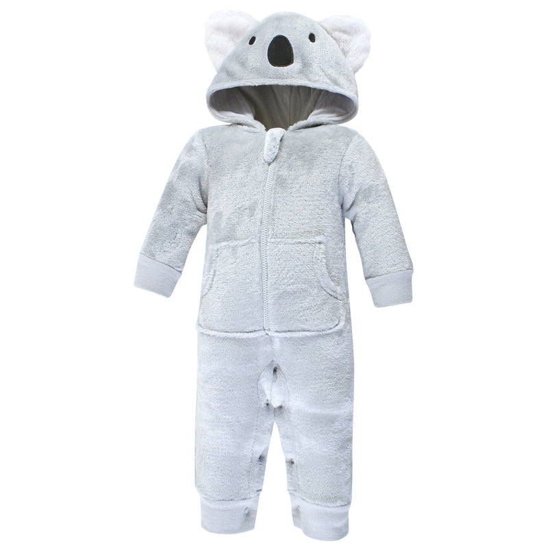 Hudson Baby Plush Jumpsuits, Koala