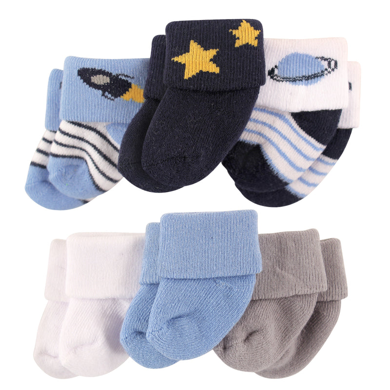 Luvable Friends Newborn and Baby Socks Set –