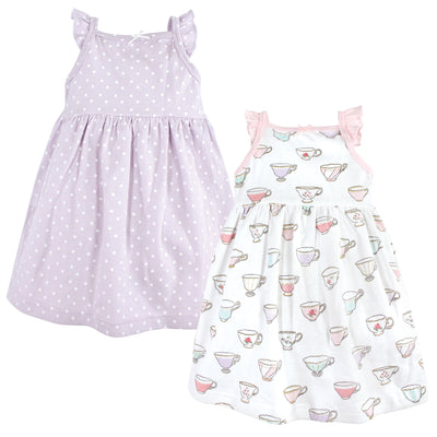 Hudson Baby Cotton Dresses, Tea Party