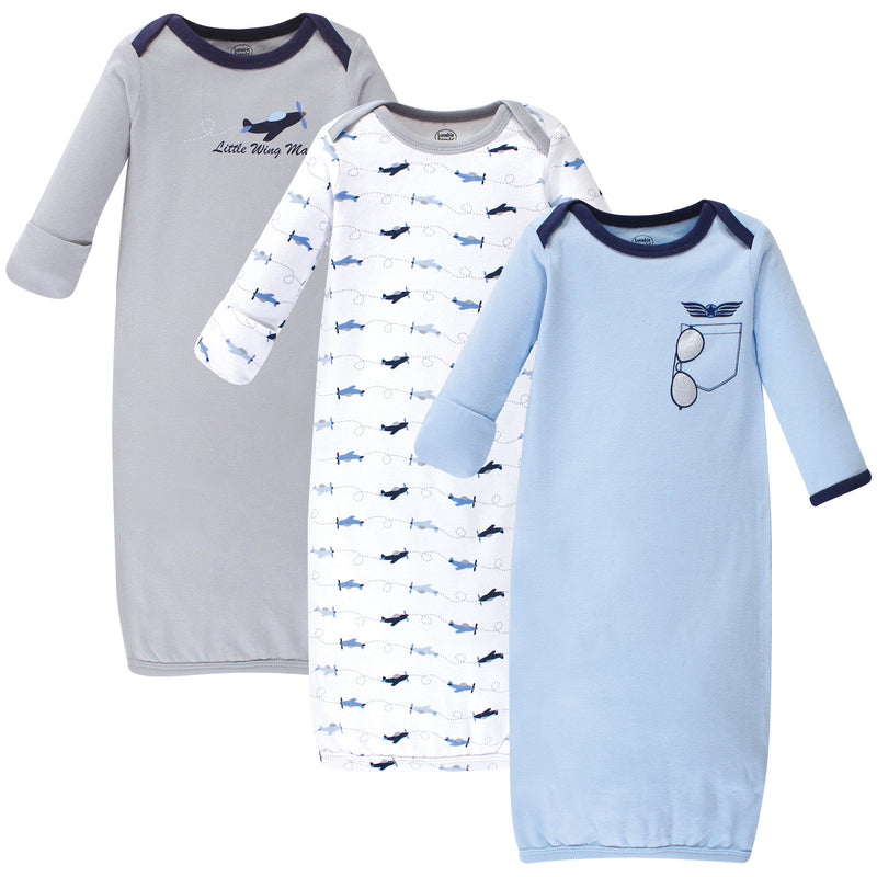 Luvable Friends Cotton Gowns, Airplane