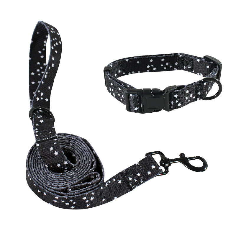 Luvable Friends Pet Collar and Leash Set, Constellation