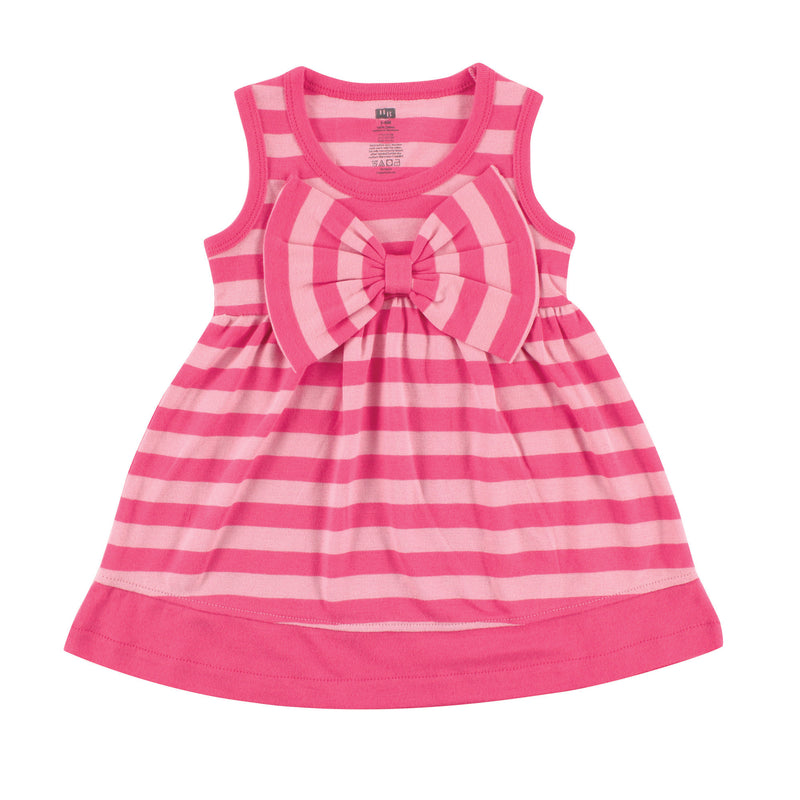 Hudson Baby Cotton Dresses, Pink