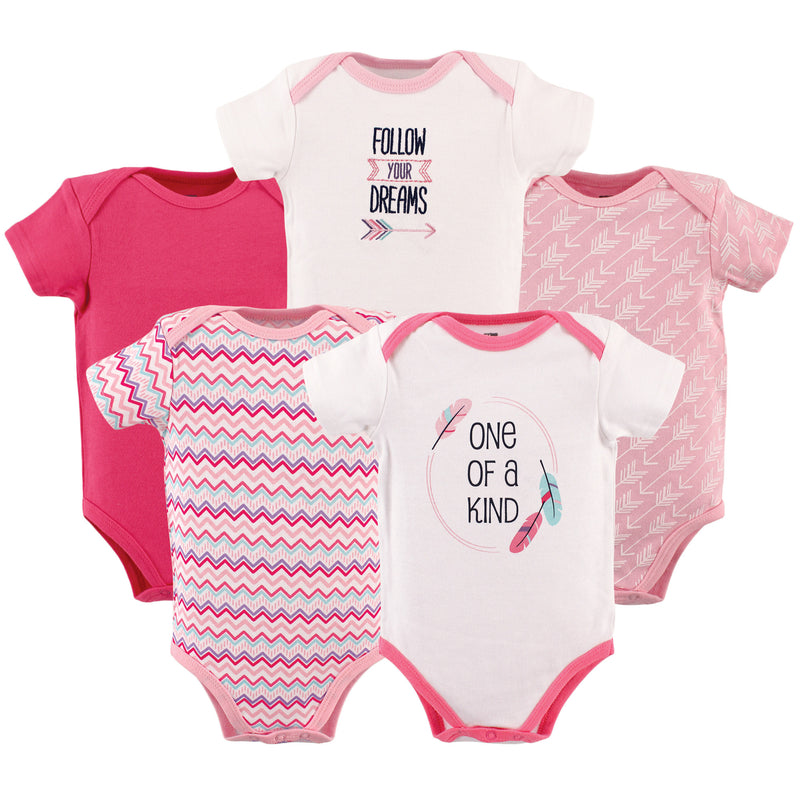 Hudson Baby Cotton Bodysuits, One Of A Kind