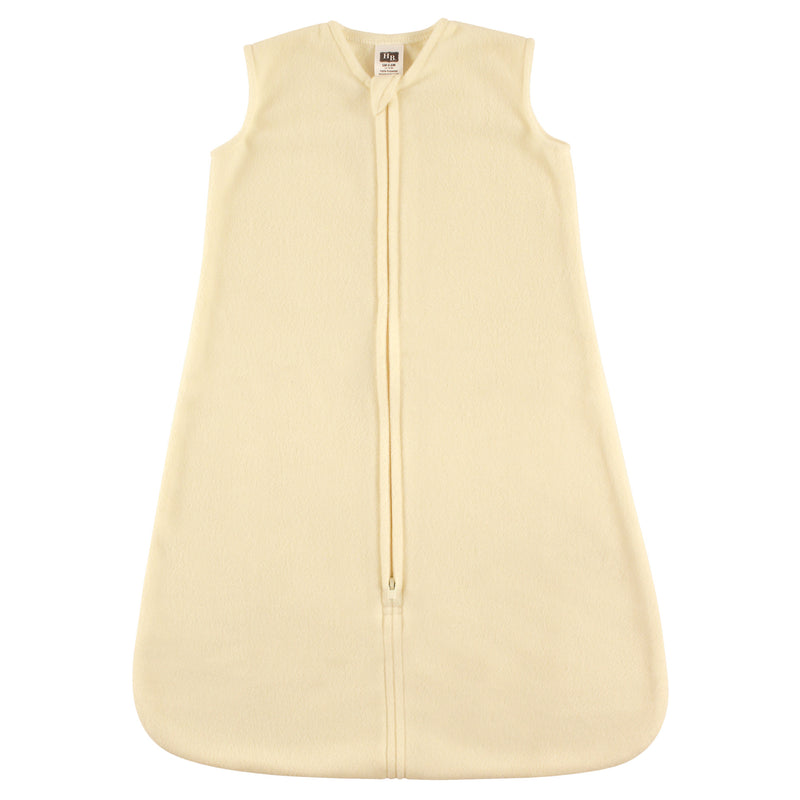 Hudson Baby Plush Sleeping Bag, Sack, Blanket, Solid Cream Fleece