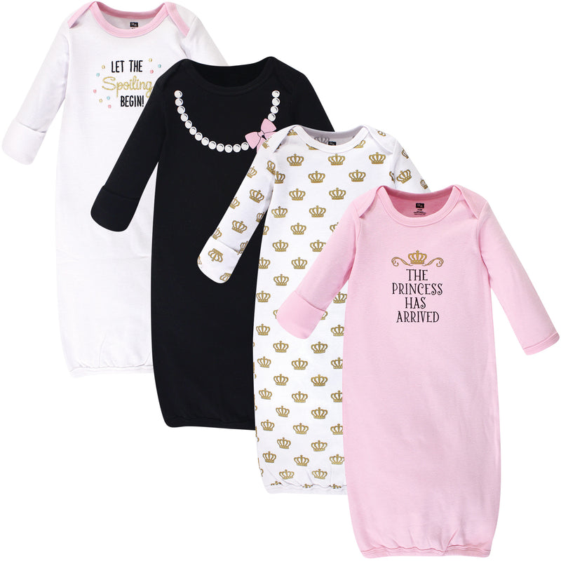 Hudson Baby Cotton Gowns, Princess