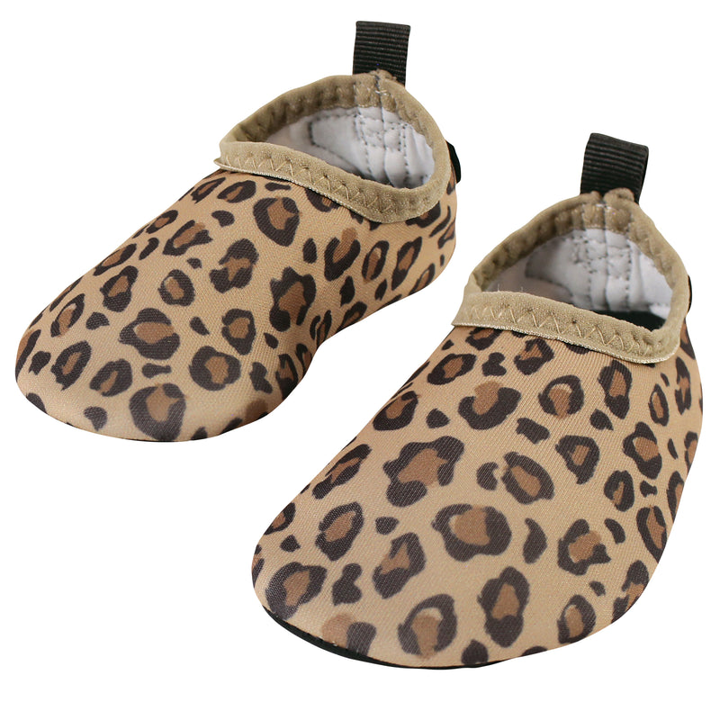 Hudson Baby Water Shoes for Sports, Yoga, Beach and Outdoors, Baby and Toddler Leopard