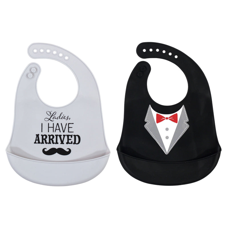 Hudson Baby Silicone Bibs, Ladies I Have Arrived