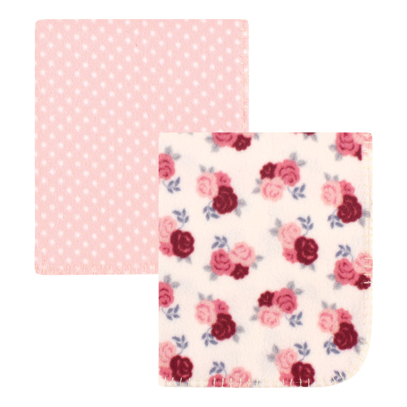 Hudson Baby Fleece Blankets, Floral, One Size