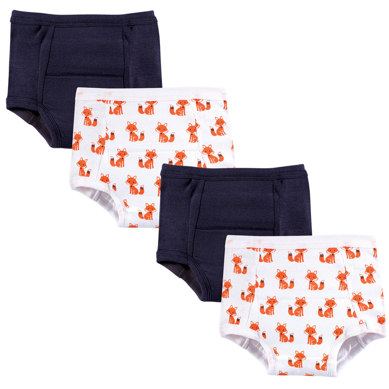 Hudson Baby Cotton Training Pants, Foxes