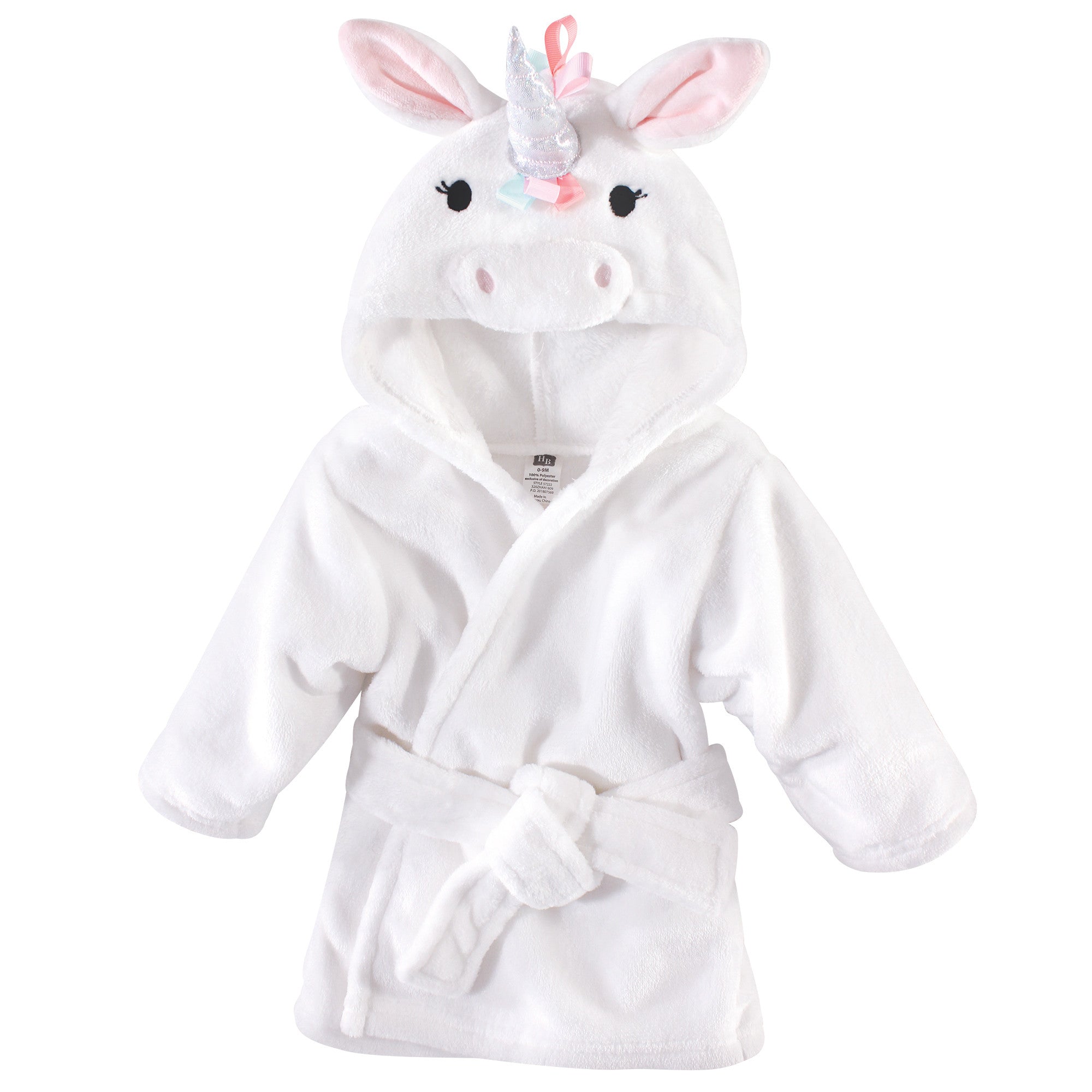 Hudson Baby Plush Animal Face Bathrobe – BabyMallOnline.com