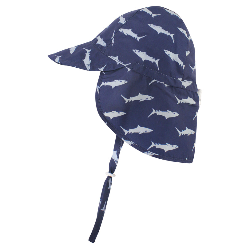 Hudson Baby Sun Protection Hat, Shark