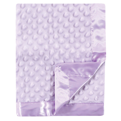 Hudson Baby Plush Mink Blanket, Lilac