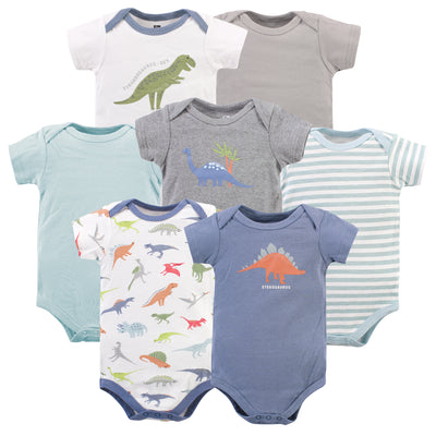 Hudson Baby Cotton Bodysuits, Stegosaurus