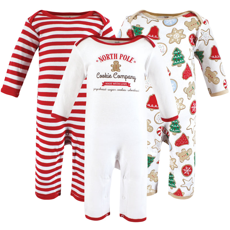 Touched by Nature Organic Cotton Coveralls, Christmas Cookies